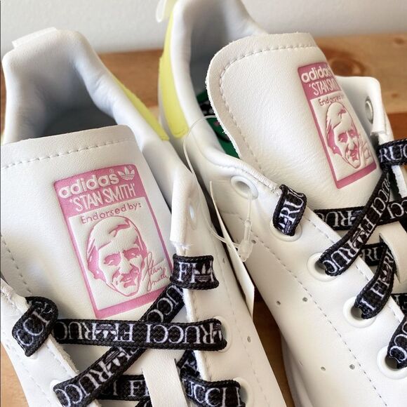 adidas Originals Stan Smith X Fiorucci What Is Love EG5152 size US7/UK5.5 - Picture 6 of 10